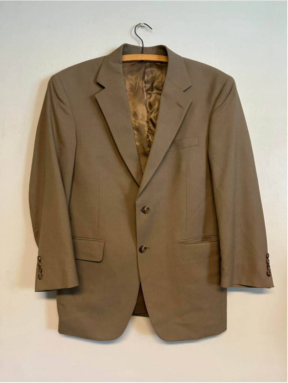 Jos. A. Bank Tan Sport Coat Blazer Notched Lapel